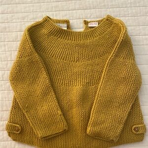 Zara Kids Mustard Sweater